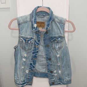 Hollister Denim Vest